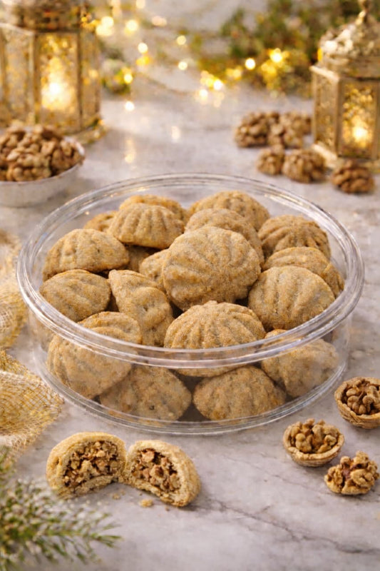 Oat Walnut Maamoul